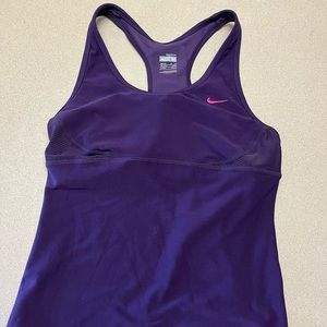 Nike Purple Activewear Tank M